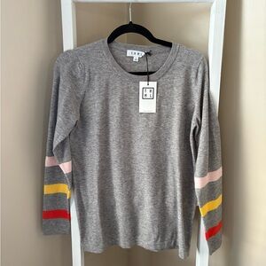 THML Gray striped sweater